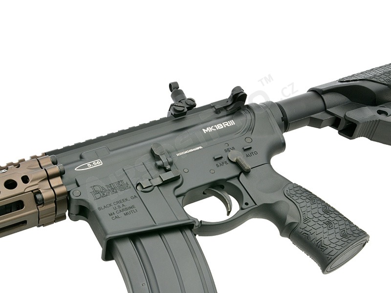 Airsoftová GBB zbraň DD4 MK18 RIII S 10,3