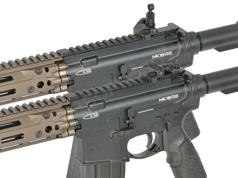 Airsoftová GBB zbraň DD4 MK18 RIII S 10,3