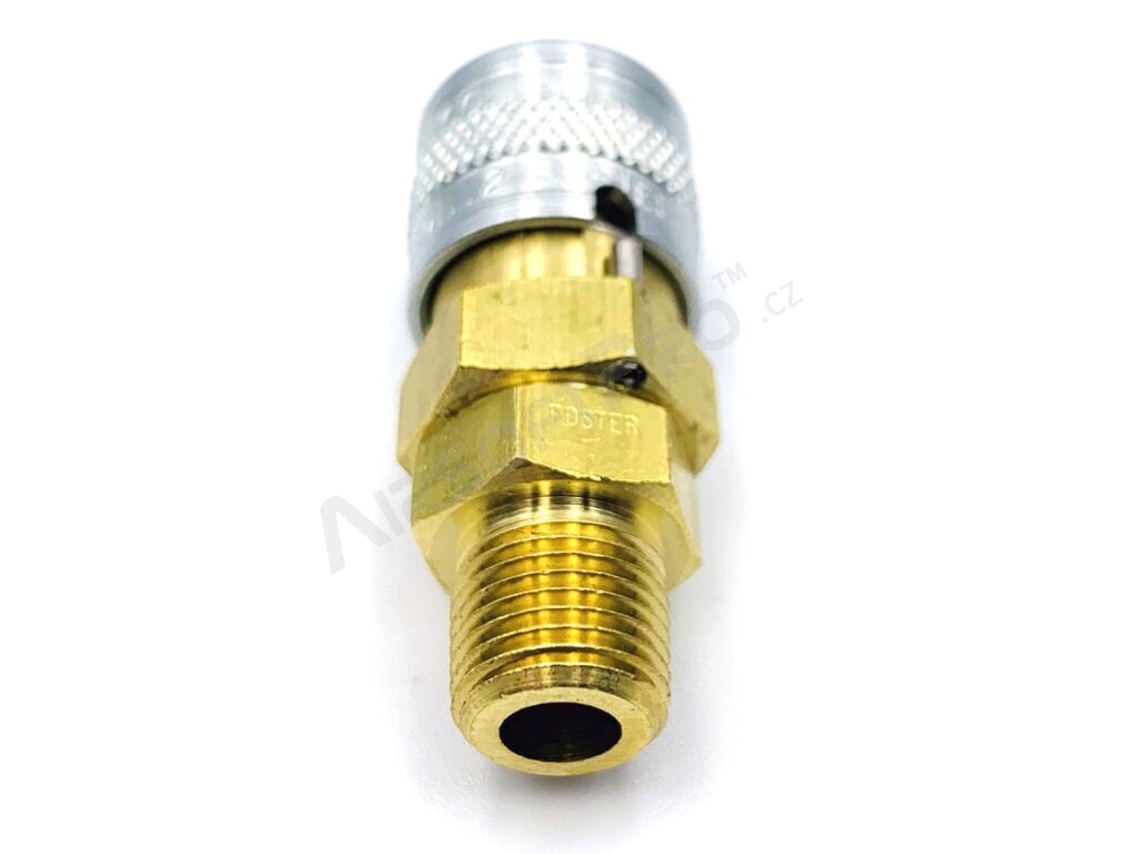 Enchufe bloqueable HPA QD (Foster) - macho 1/8 NPT [EPeS]