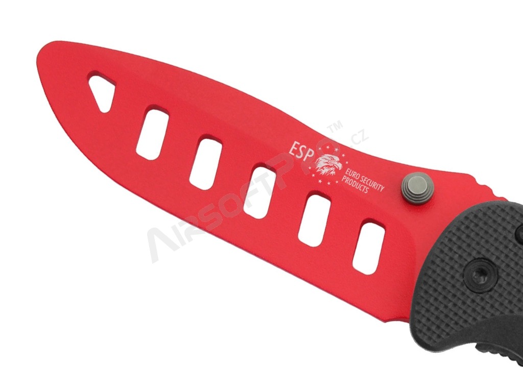 Cuchillo de rescate para entrenamiento (TRK-01) - Rojo [ESP]