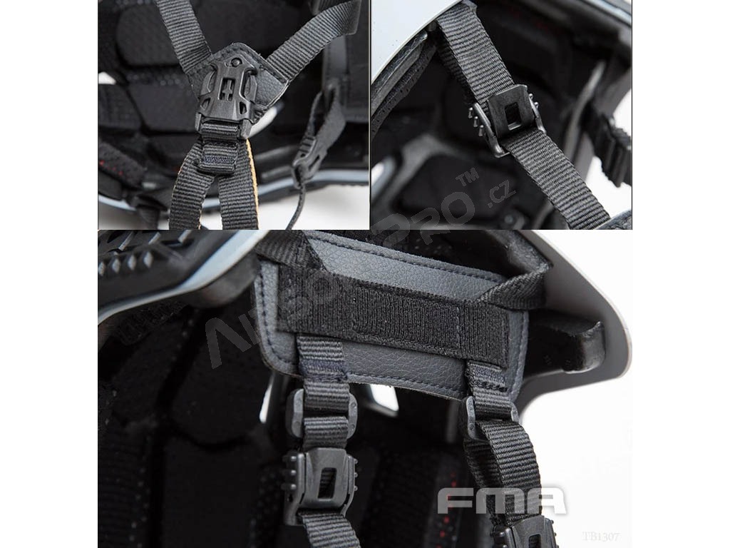 Casco Caiman Bump New Liner Gear Adjustment - Negro, Talla M/L [FMA]