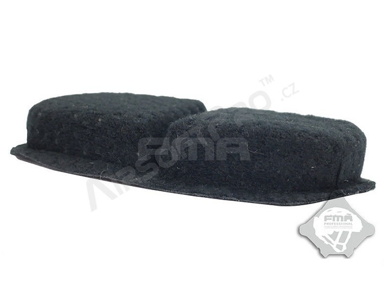 Almohadilla de espuma con memoria para el casco, 9 piezas - BK [FMA]