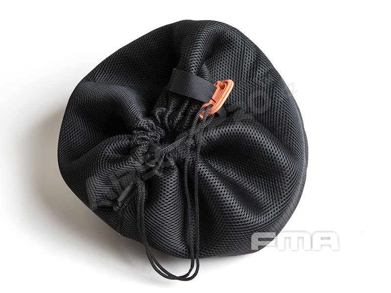 Bolsa de malla para casco - Negra [FMA]