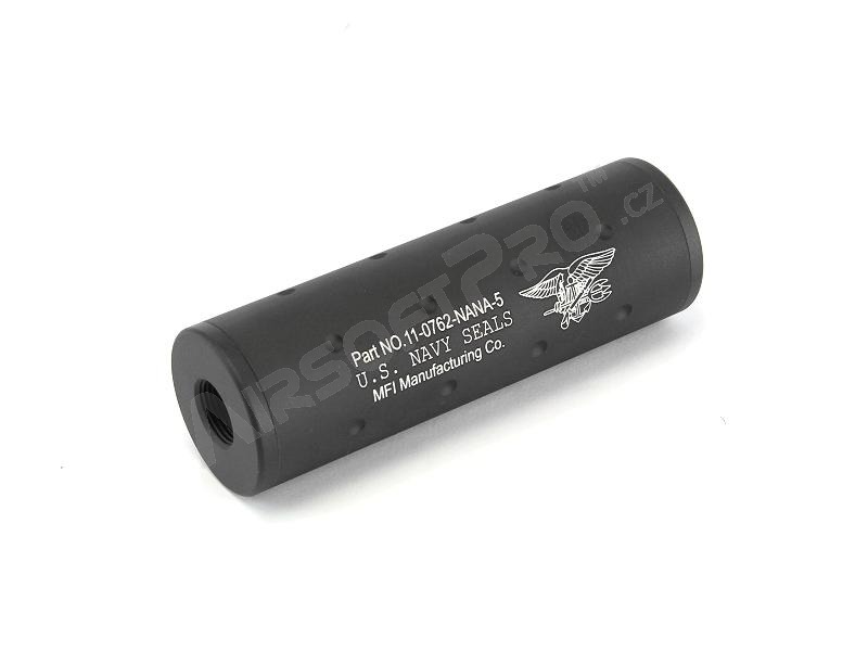 Silenciador metálico Navy Seal 107 x 35mm [FMA]