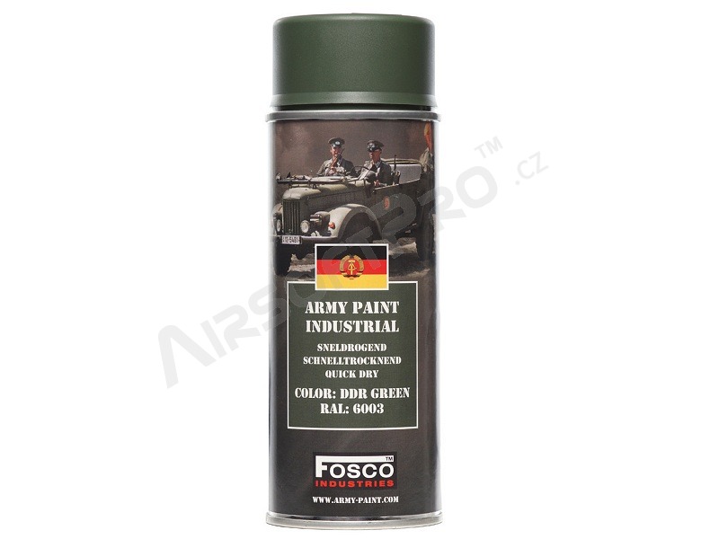 Pintura militar en spray 400 ml. - Verde DDR [Fosco]
