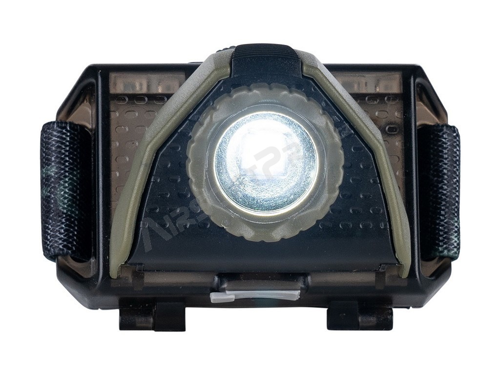 Linterna frontal Tundra Zoom-LED, recargable [Fosco]