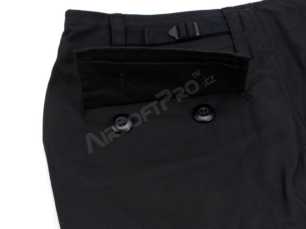 Pantalones cortos BDU - Negro, talla S [Fostex Garments]