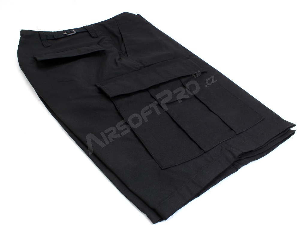 Pantalones cortos BDU - Negro, talla S [Fostex Garments]
