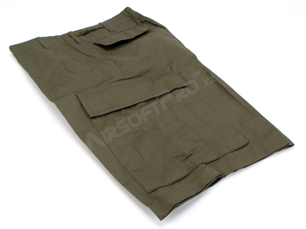 Pantalones cortos BDU - Verde, talla L [Fostex Garments]