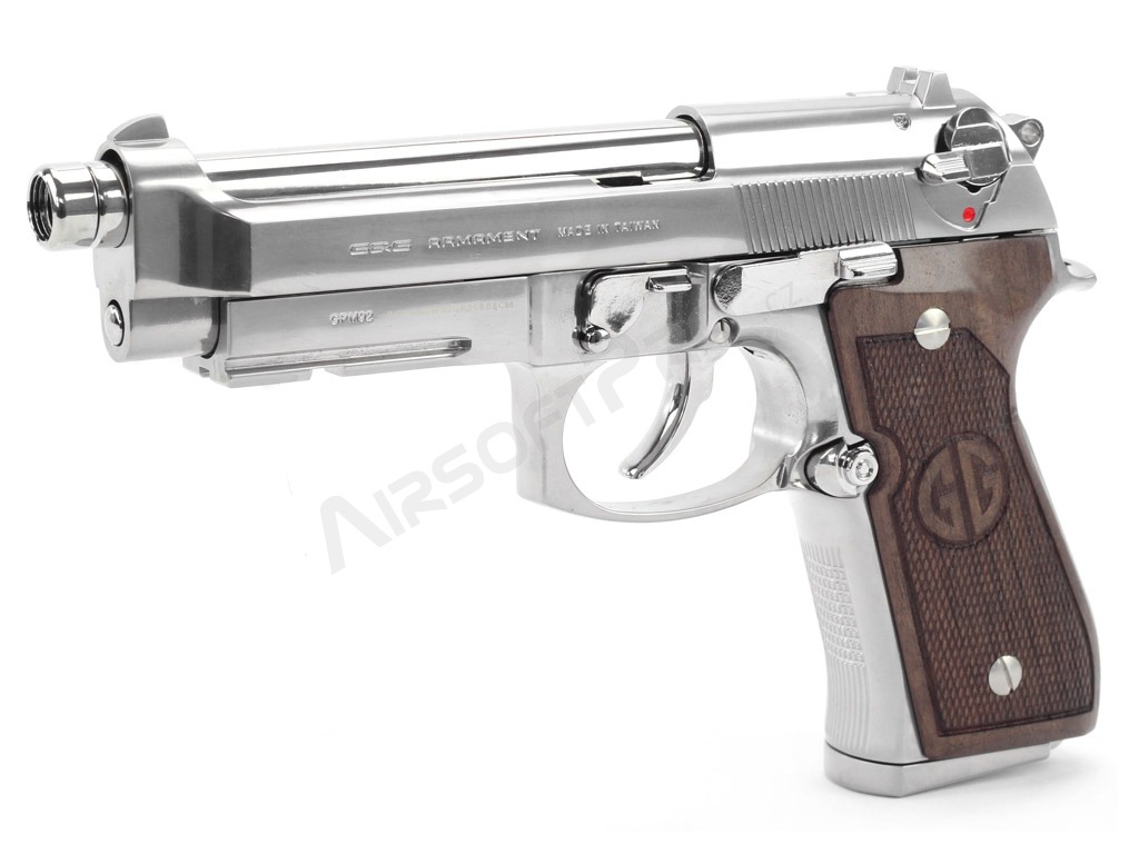 Airsoft pistol GPM92 GP2, full metal - wood, limited edition [G&G]