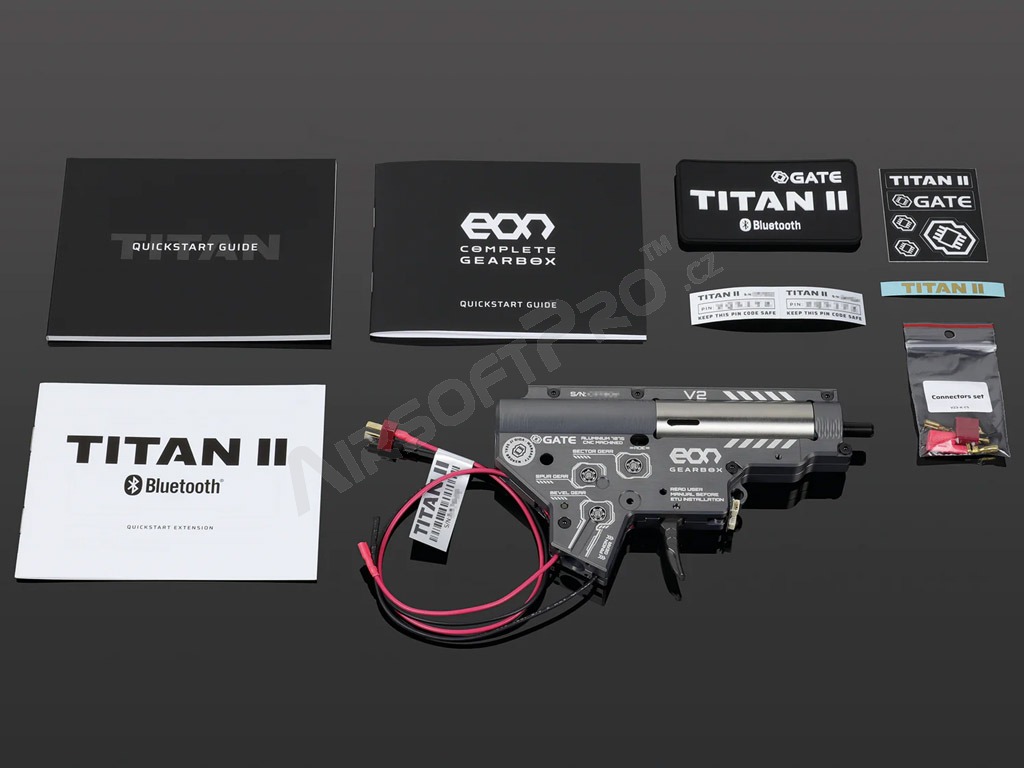 Caja de cambios EON Complete V2 con TITAN II Bluetooth®, Advanced - Carrera corta (350FPS/1,2J) [GATE]