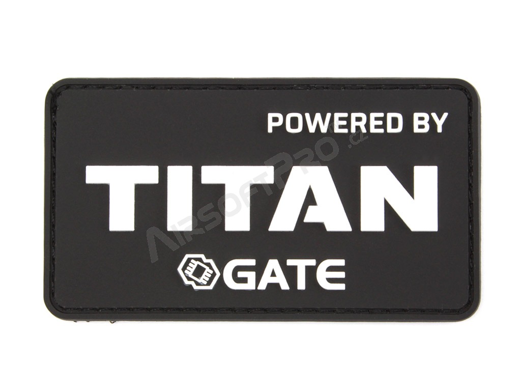 PVC 3D nášivka TITAN [GATE]