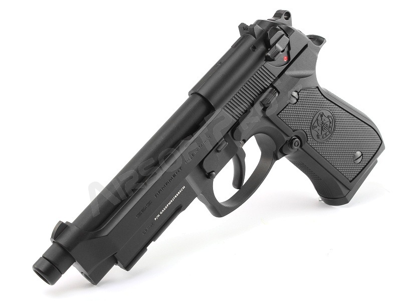 Airsoftová pistole GPM92, celokov, plyn blowback (GBB) - černá [G&G]