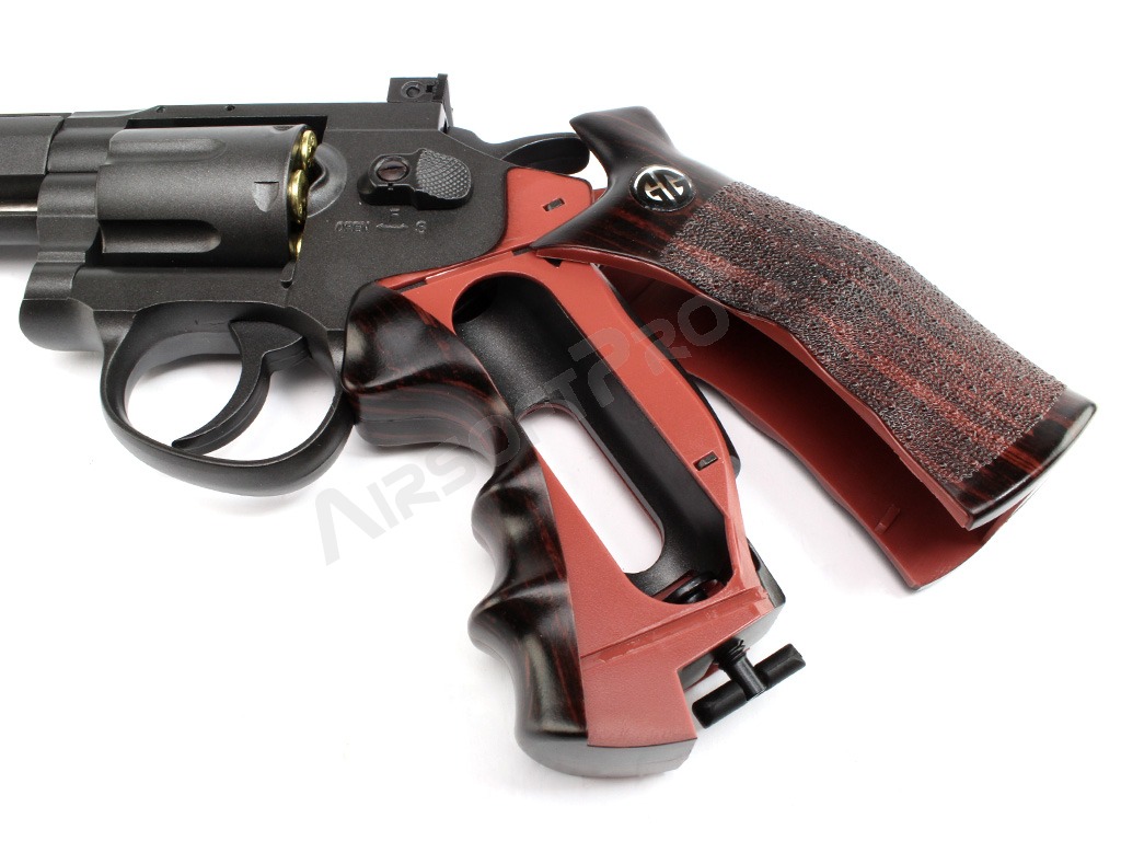 Airsoftový revolver G734 - 8”, CO2 - černý [G&G]