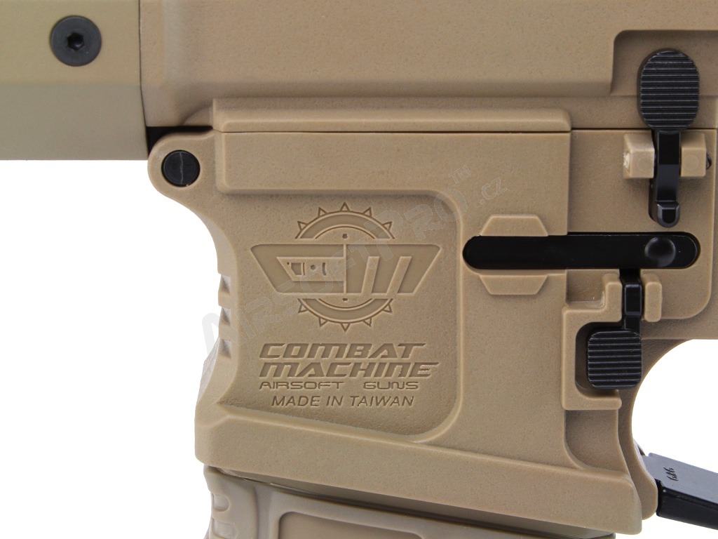 Airsoftová zbraň CM16 SRL, Sportline, Desert TAN,  elektronická spoušť [G&G]