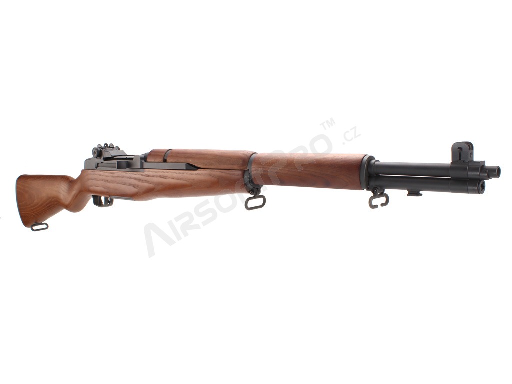 Airsoftová zbraň M1 Garand ETU, celokov, pravé dřevo [G&G]