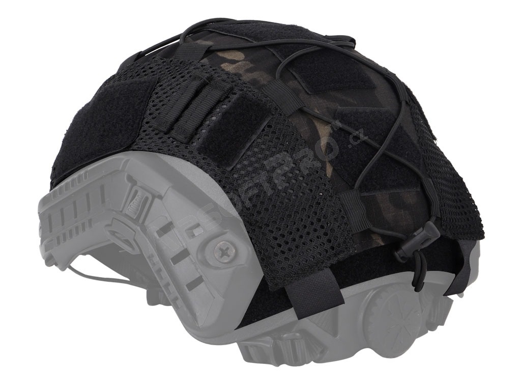 Funda de casco FAST con cordón elástico - Multicam Negro [Imperator Tactical]