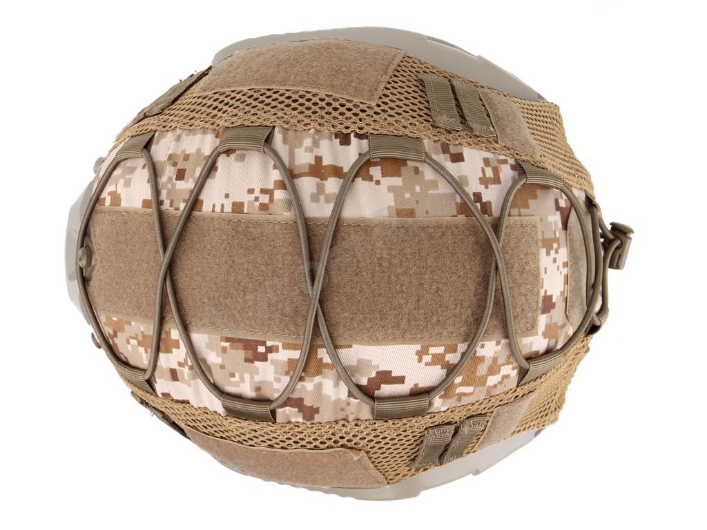 Housse de Casque : Couvre-casque FAST avec cordon élastique - Digital  Desert 