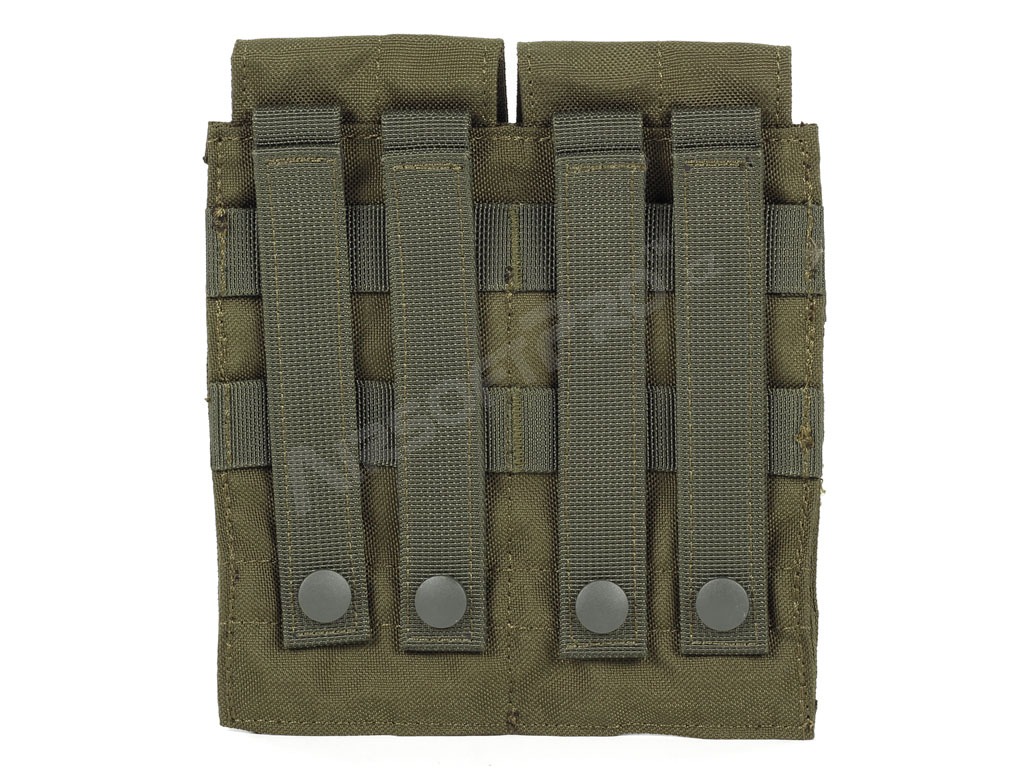Bolsa de almacenamiento doble para cargadores M4/16 - oliva [Imperator Tactical]