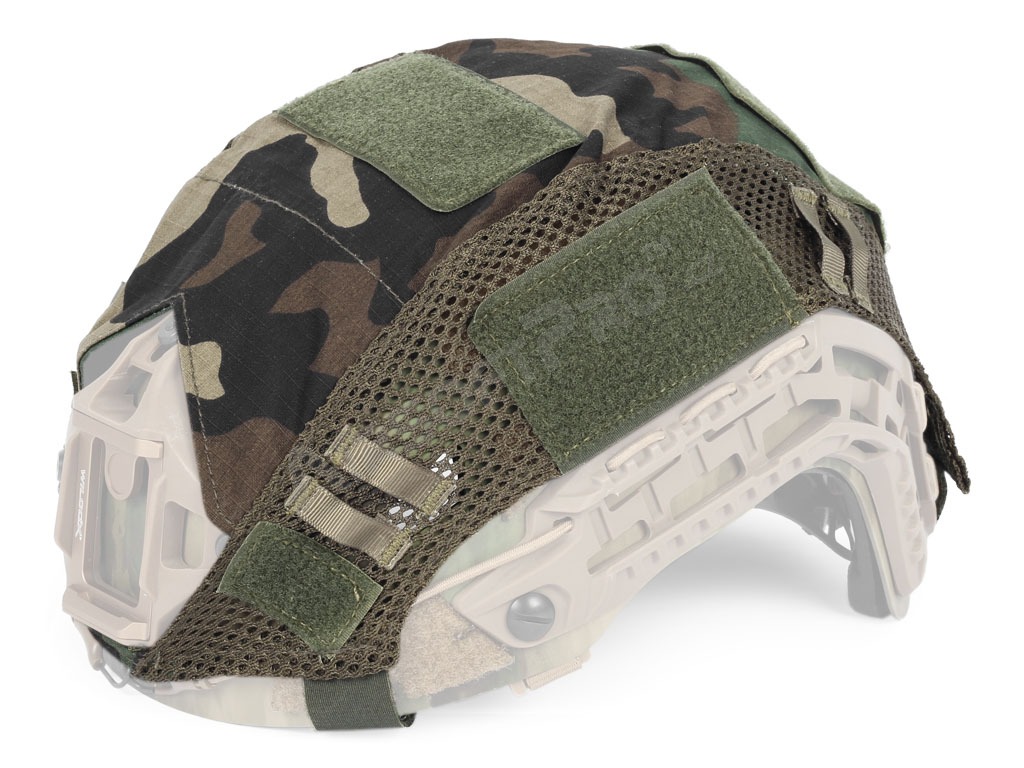 FAST Helmet Cover - Woodland [Imperator Tactical]