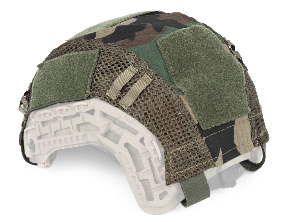 FAST Helmet Cover - Woodland [Imperator Tactical]