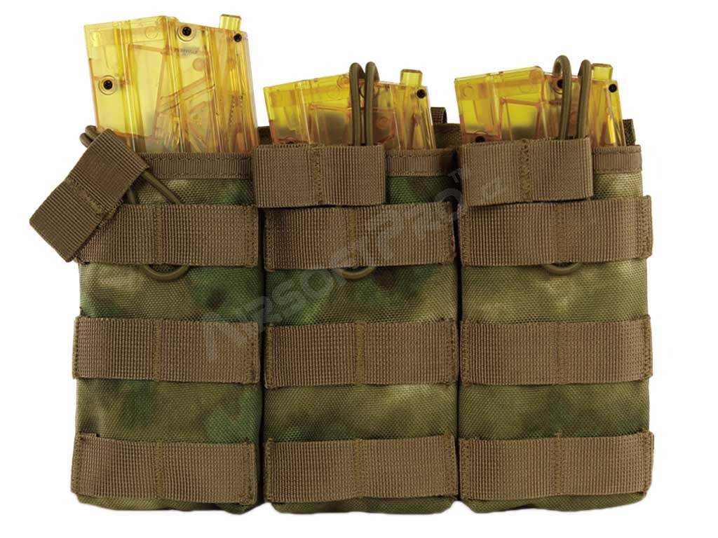 Bolsa de almacenamiento triple para cargadores M4/16 - A-TACS FG [Imperator Tactical]