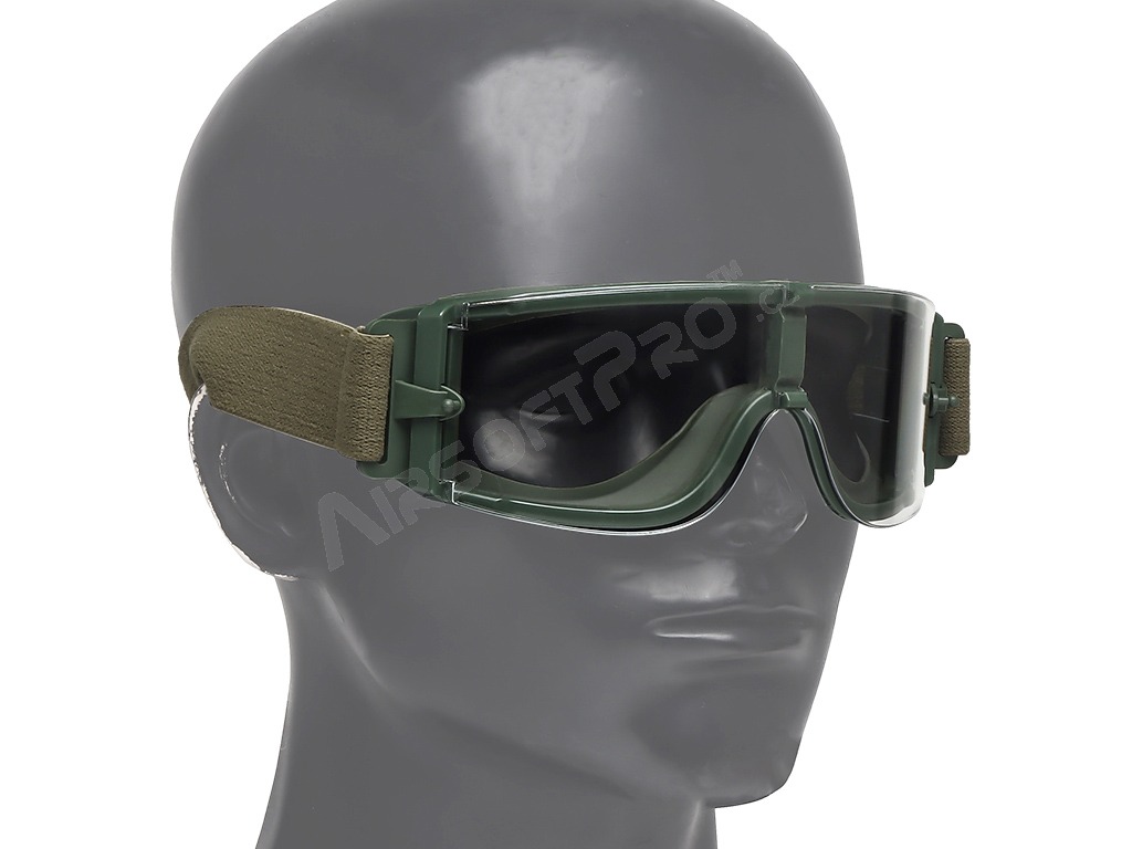 Gafas tácticas ATF oliva - transparente, humo, amarillo [Imperator Tactical]