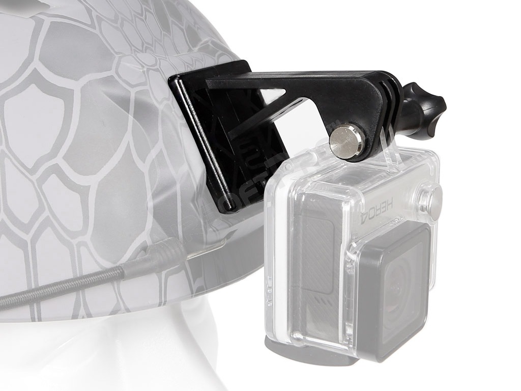 Adaptador de casco para cámara deportiva - negro [Imperator Tactical]