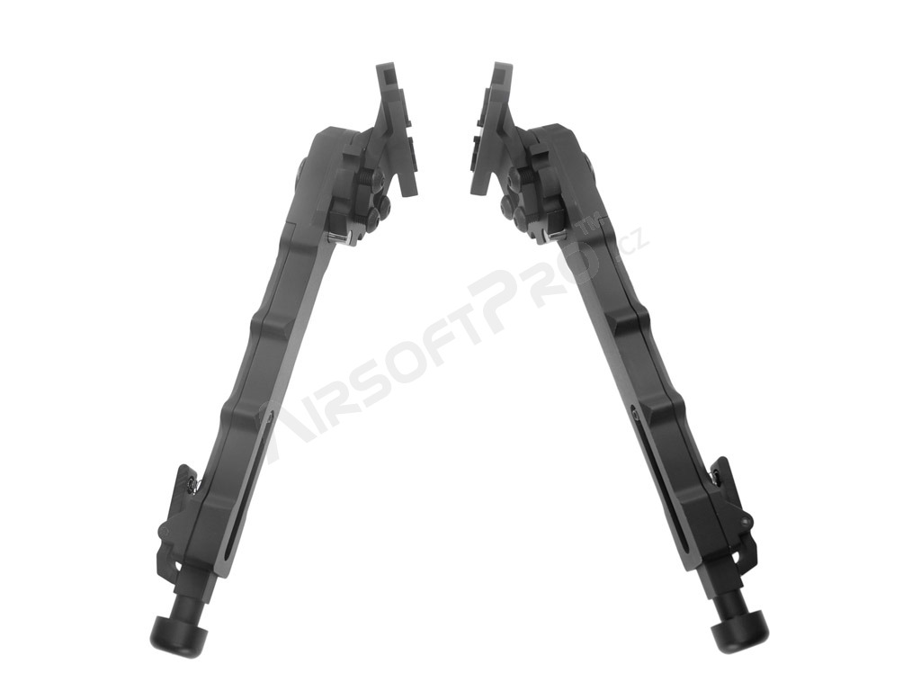 Bípode de montaje lateral Accutac SR-5 con soporte KeyMod / M-LOK [JJ Airsoft]