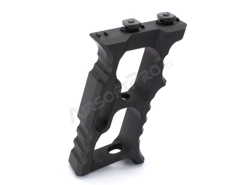 Empuñadura TD minivert CNC para montaje KeyMod / M-LOK - negro [JJ Airsoft]
