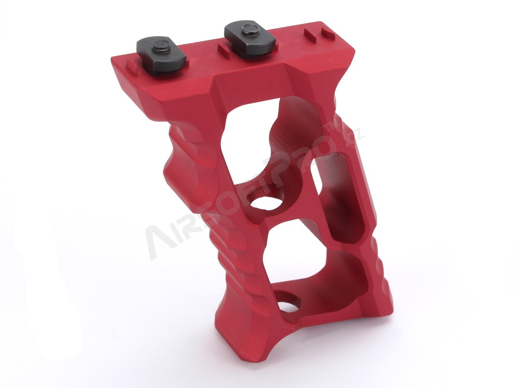 Empuñadura TD minivert CNC para montaje KeyMod / M-LOK - rojo [JJ Airsoft]