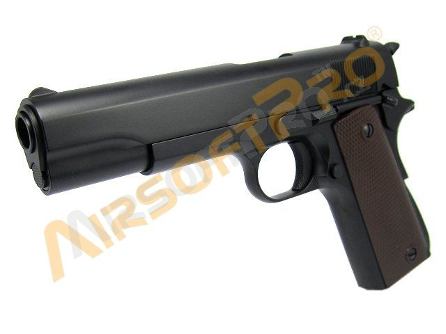 Airsoftová pistole 1911 A1 - celokov, blowback - CO2 [KJ Works]