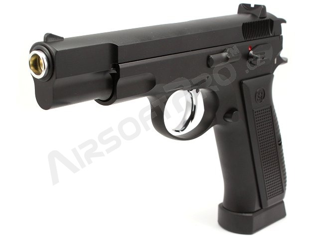 Airsoftová pistole KP-09 CZ75 - CO2, celokov, blowback, verze 2 [KJ Works]