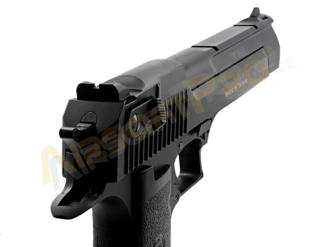 Airsoftová pistole DE .50AE CO2 , kovový závěr, blowback - Černý [KWC]