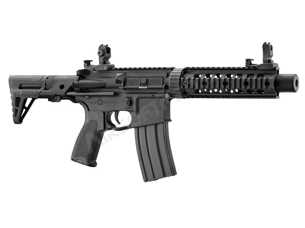 Airsoftová zbraň M4 PDW-S Sportline (Gen.2) - černá [Lancer Tactical]