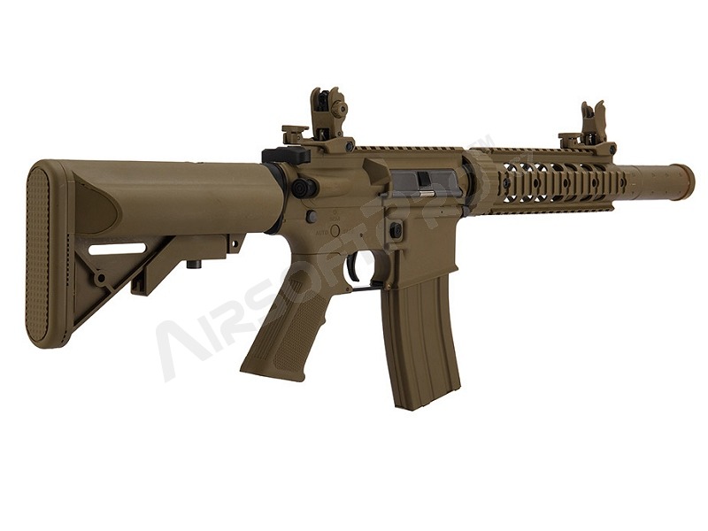 Airsoftová zbraň M4 SD Sportline (LT-15 Gen.2) - TAN [Lancer Tactical]
