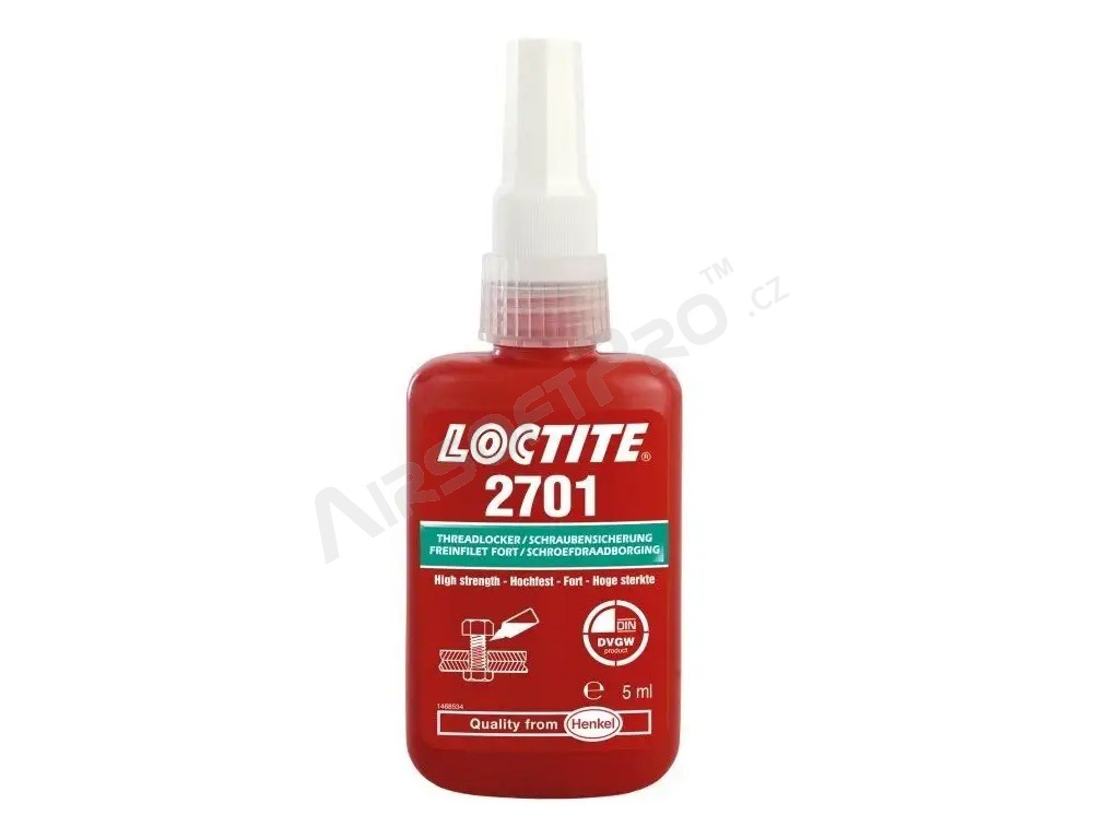 2701 Fijador de roscas (5 ml) - alta resistencia [Loctite]