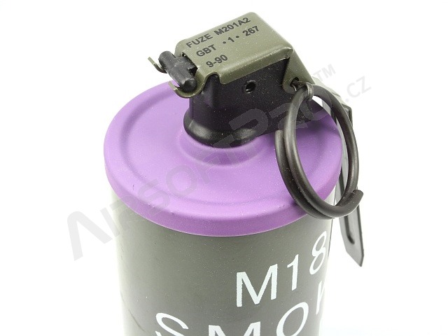 Dummy M18 füstgránát - BB tartály lila [A.C.M.]