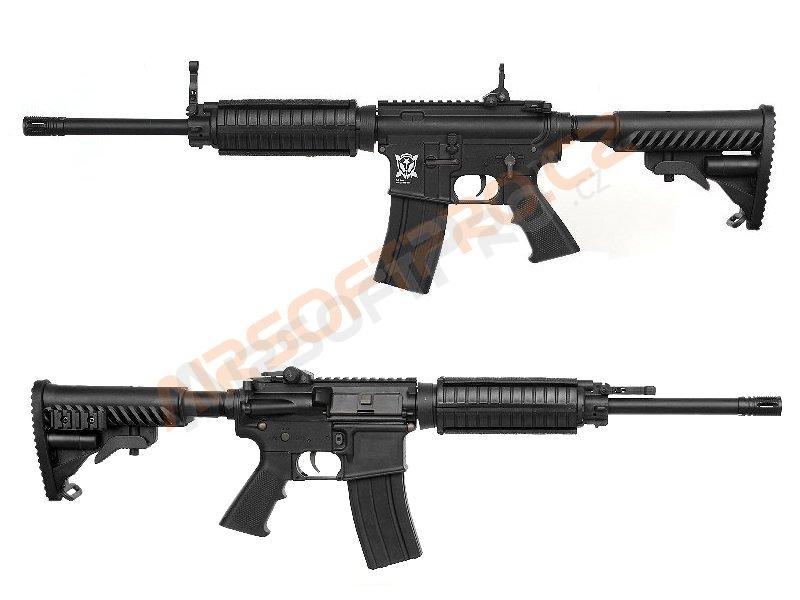 Airsoftová zbraň M4 C33 Style Kompetitor EBB, polymer - černá [APS]