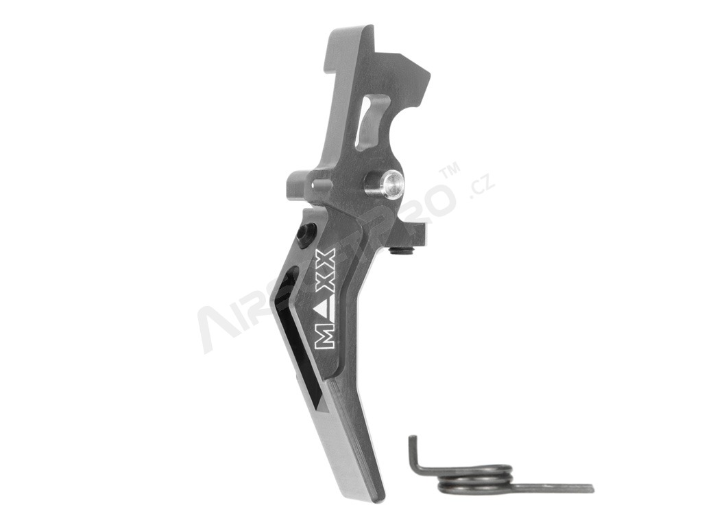 CNC Aluminum Advanced Speed Trigger (Style B) for M4 - titan [MAXX Model]