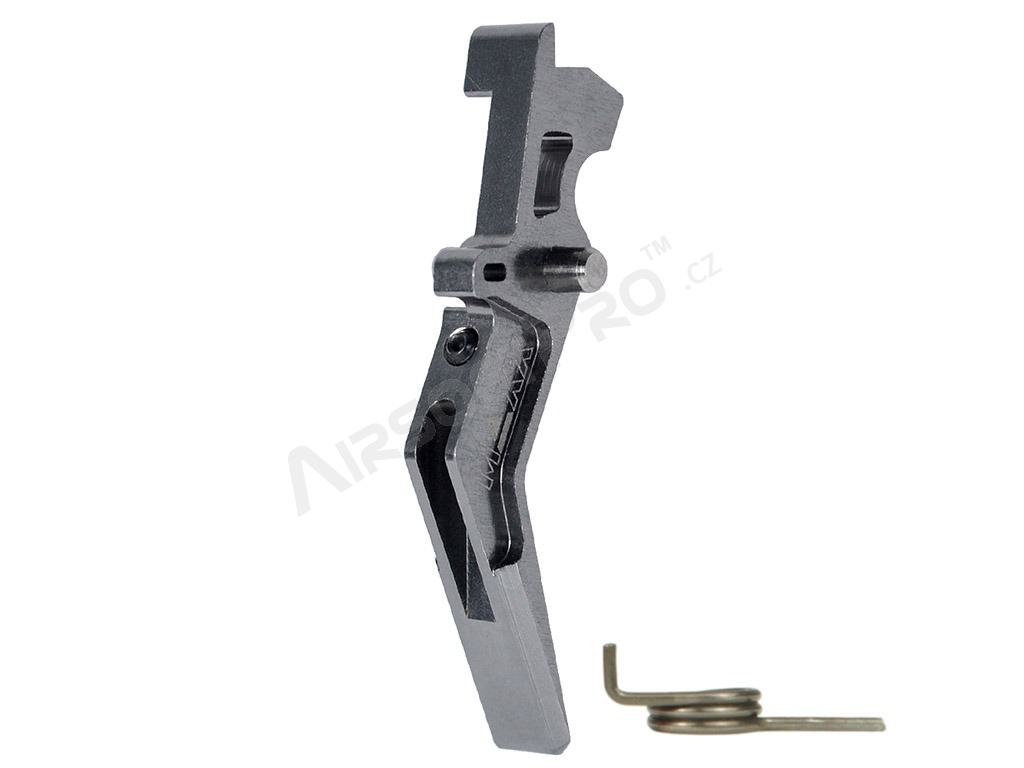 CNC Aluminum Advanced Trigger (Style A) for M4 - titan [MAXX Model]