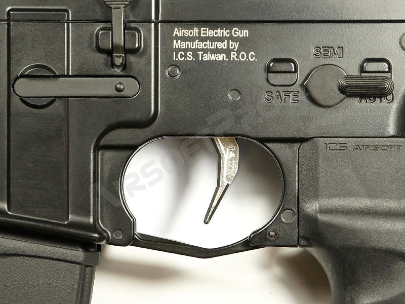 CNC Aluminum Advanced Trigger (Style C) for M4 - silver [MAXX Model]