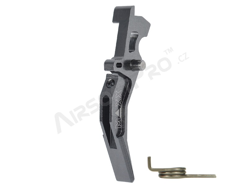 CNC Aluminum Advanced Trigger (Style C) for M4 - titan [MAXX Model]