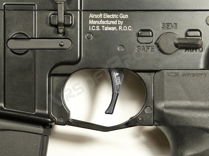CNC Aluminum Advanced Trigger (Style D) for M4 - titan [MAXX Model]