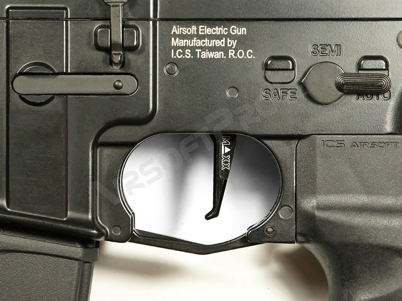 CNC Aluminum Advanced Trigger (Style E) for M4 - black [MAXX Model]