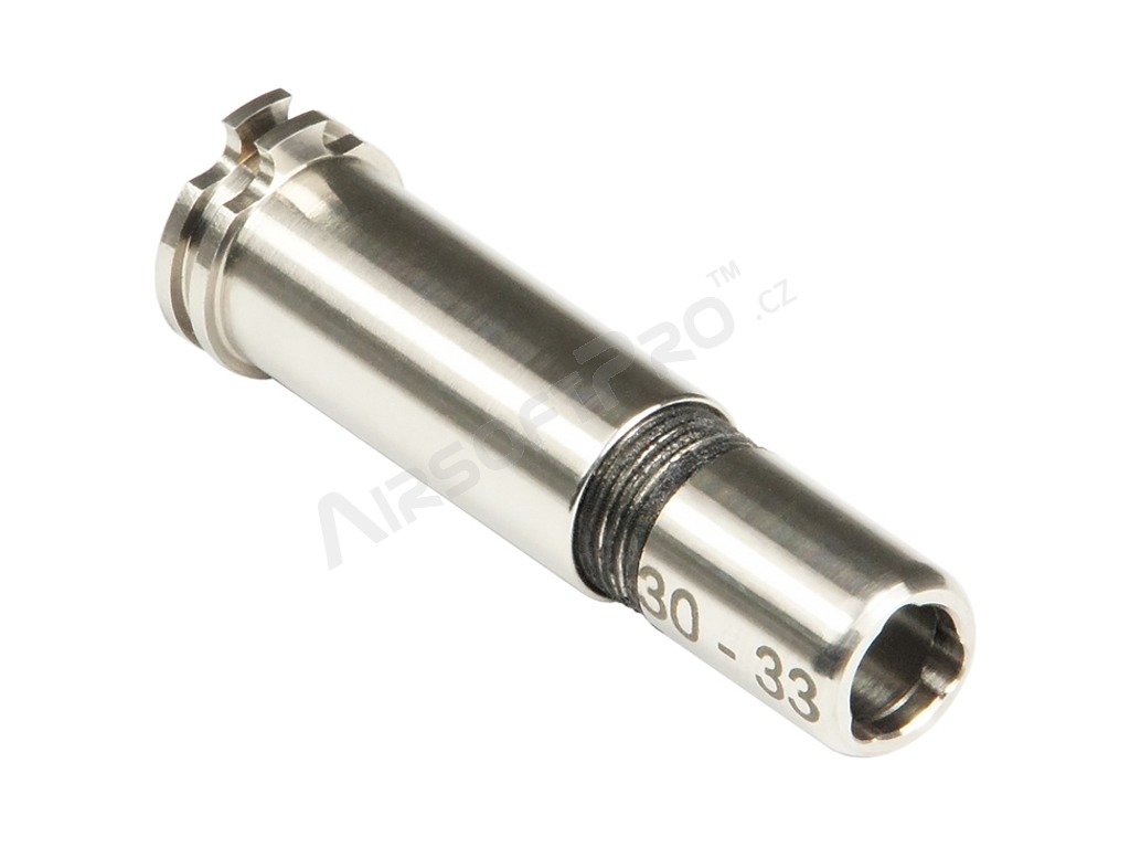 CNC Titanium Adjustable Air Seal Nozzle 30mm - 33mm [MAXX Model]