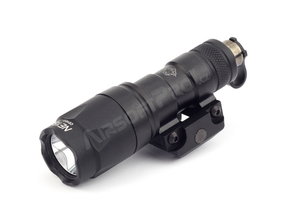 M300A Mini Scout LED tactical flashlight with the RIS mount - black [Night Evolution]