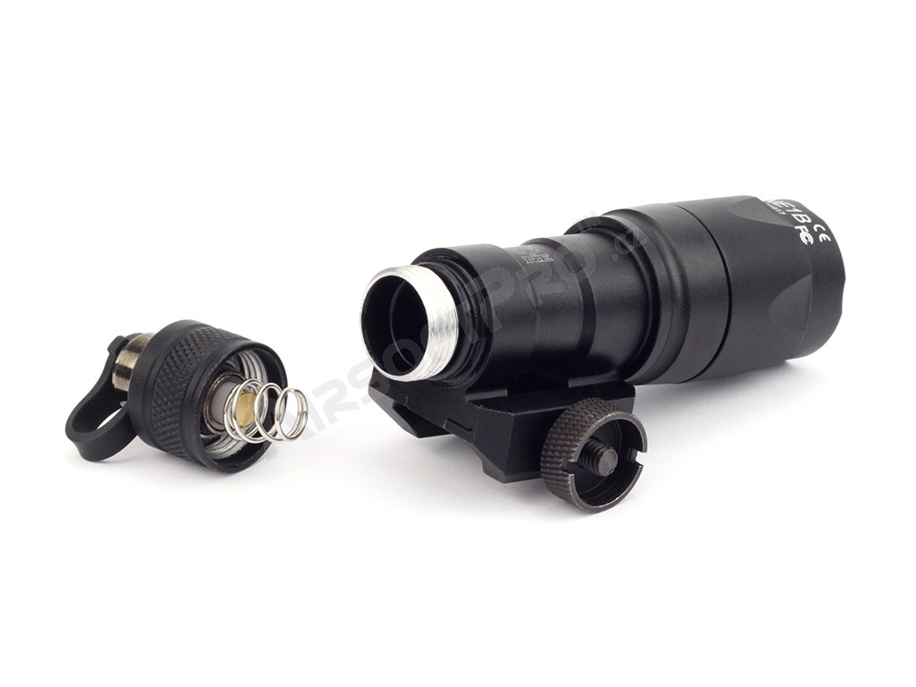 M300A Mini Scout LED linterna táctica con el montaje RIS - negro [Night Evolution]