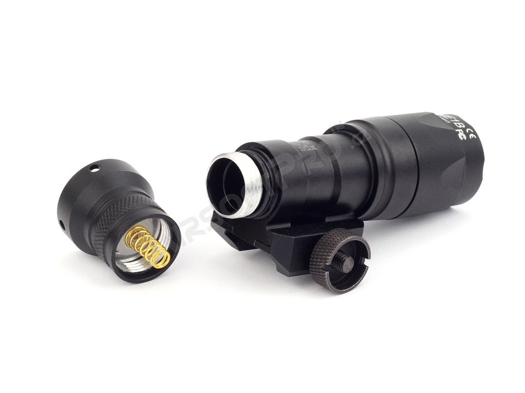 M300A Mini Scout LED linterna táctica con el montaje RIS - negro [Night Evolution]