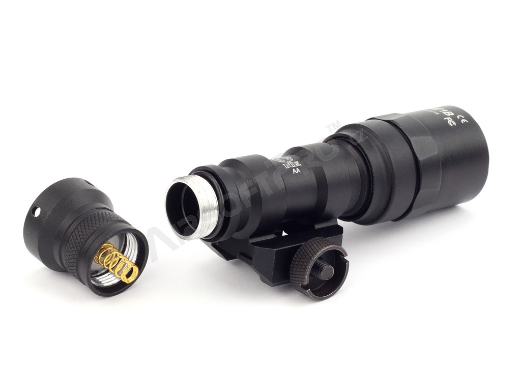 M300AA Mini Scout LED linterna táctica con el montaje RIS - negro [Night Evolution]